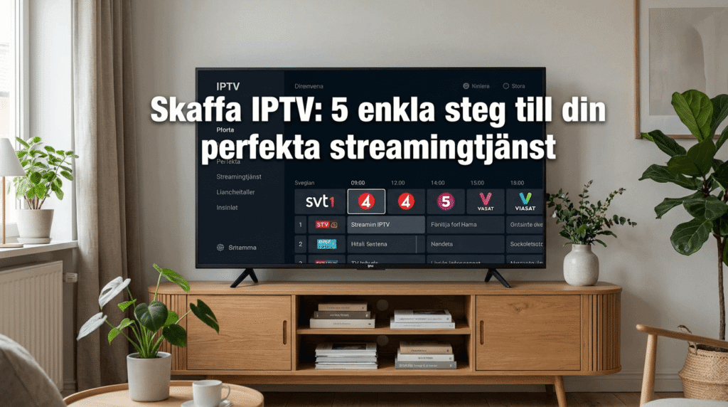 Skaffa IPTV